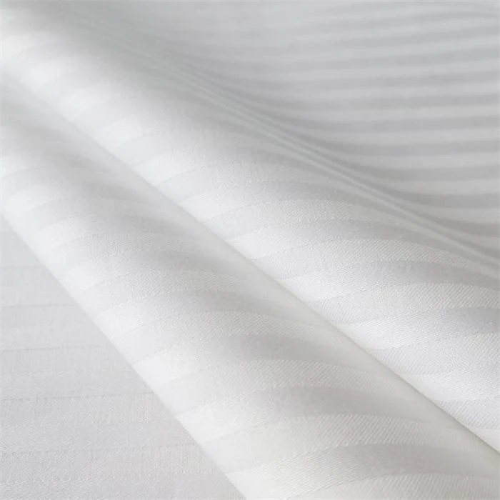 Vải sọc satin 100% cotton