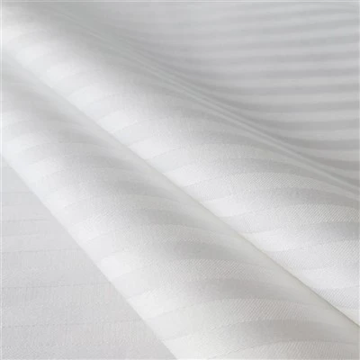 Vải sọc satin 100% cotton